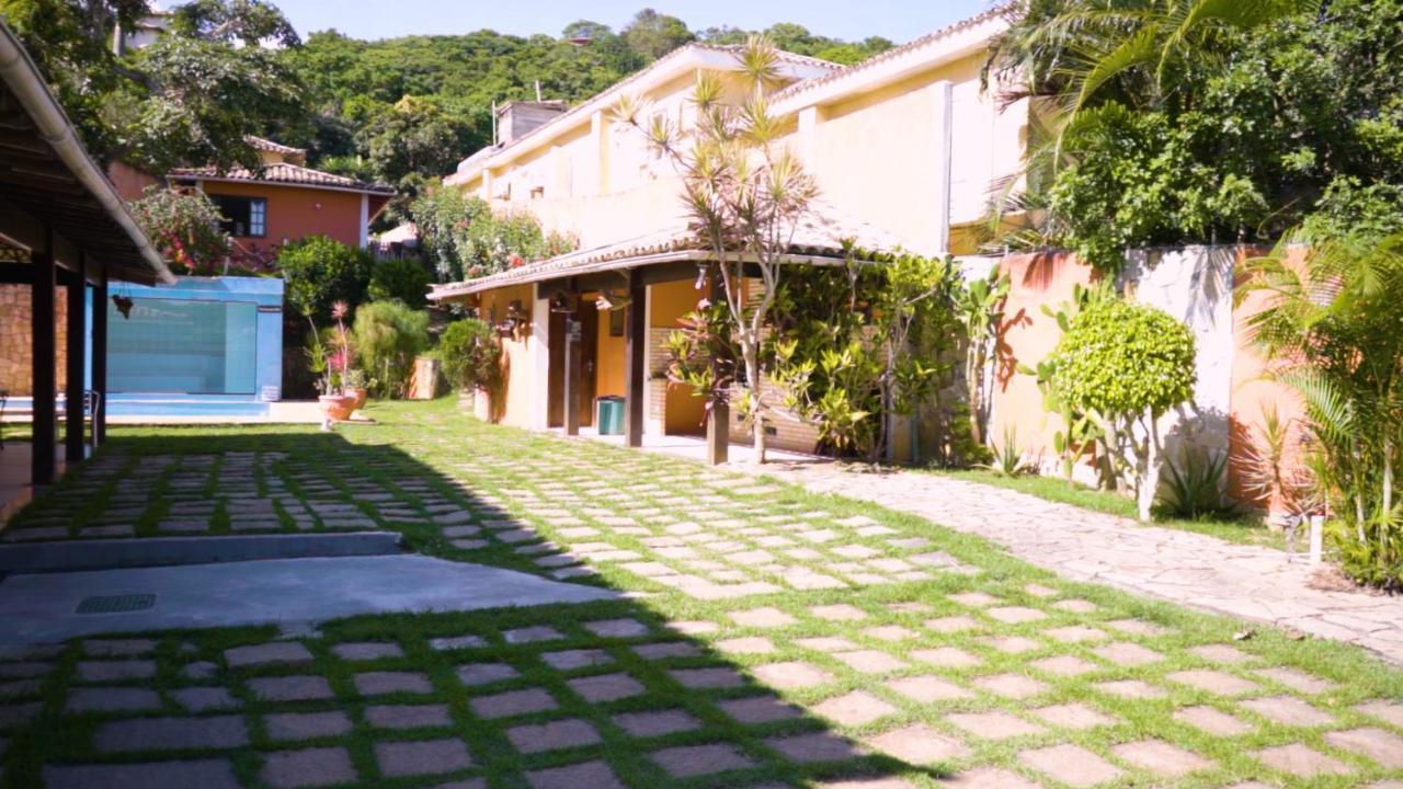 Belissima Casa Com Extensa Area Externa - Piscina, Sauna, Churrasqueira E Campo De Futebol - Com 5 Suites E A 500 Metros Da Rua Das Pedras Búzios 外观 照片