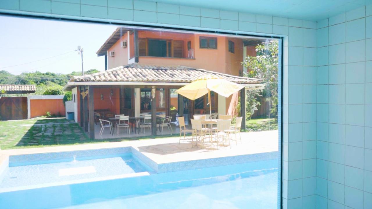 Belissima Casa Com Extensa Area Externa - Piscina, Sauna, Churrasqueira E Campo De Futebol - Com 5 Suites E A 500 Metros Da Rua Das Pedras Búzios 外观 照片